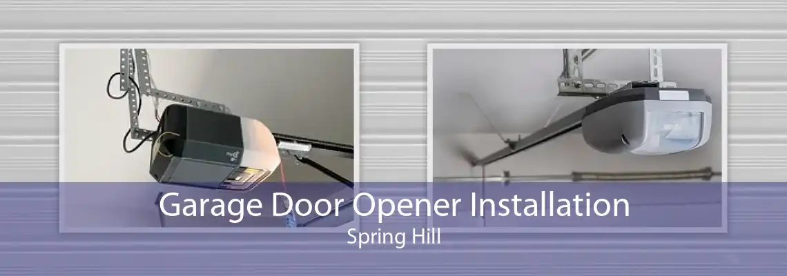 Garage Door Opener Installation Spring Hill