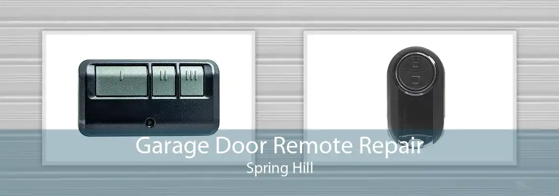 Garage Door Remote Repair Spring Hill