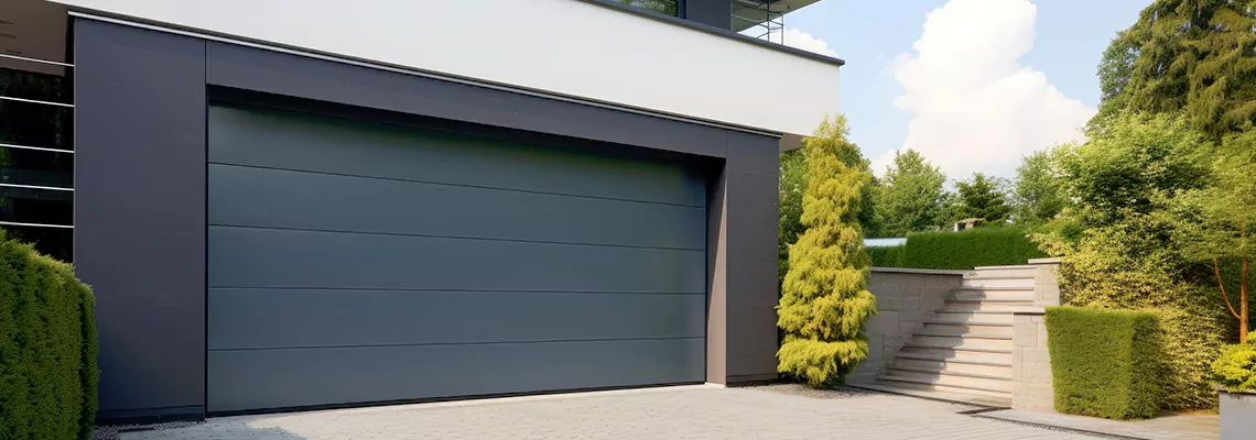 Haas Galvanized Steel Garage Door in Spring Hill