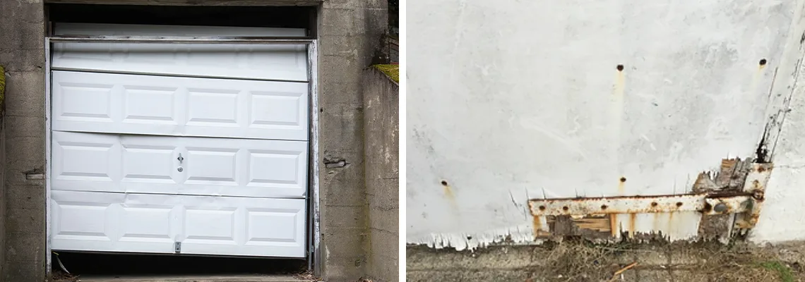 Rotten Commercial Garage Door Repair in Spring Hill, FL