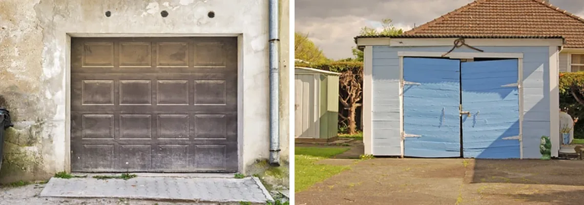 Rotten Steel Garage Door Repair in Spring Hill