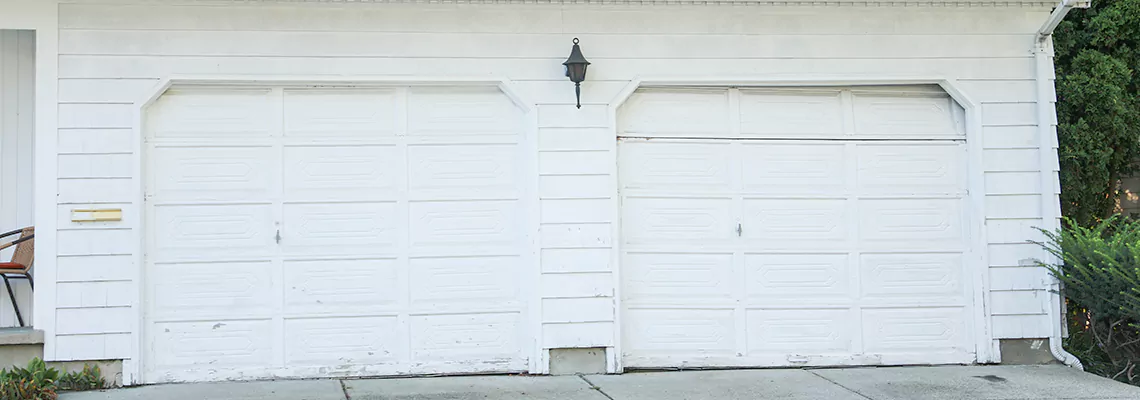 Roller Garage Door Dropped Down Replacement in Spring Hill