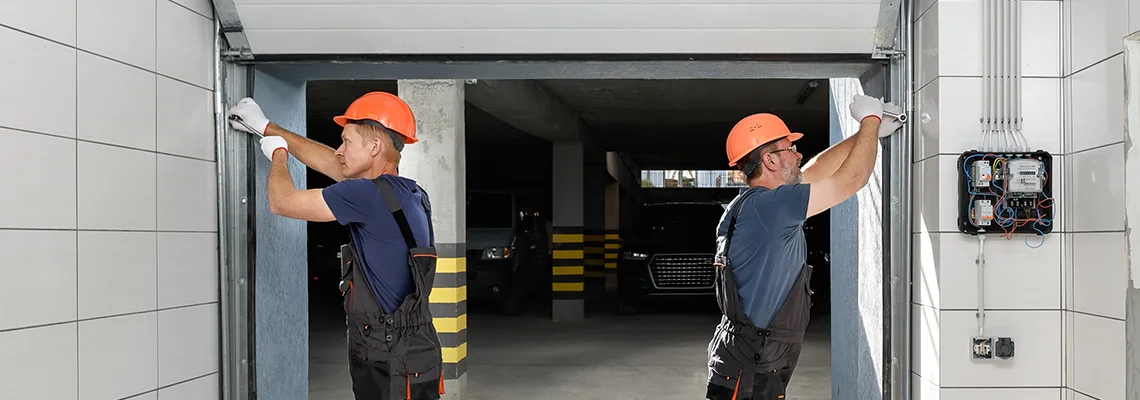 Wooden Garage Door Frame Repair in Spring Hill, Florida