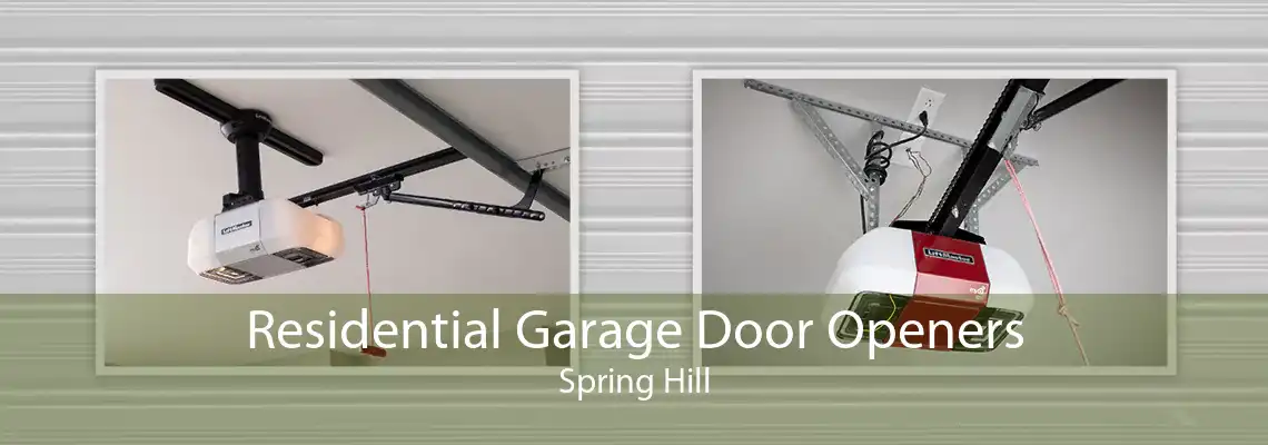 Residential Garage Door Openers Spring Hill